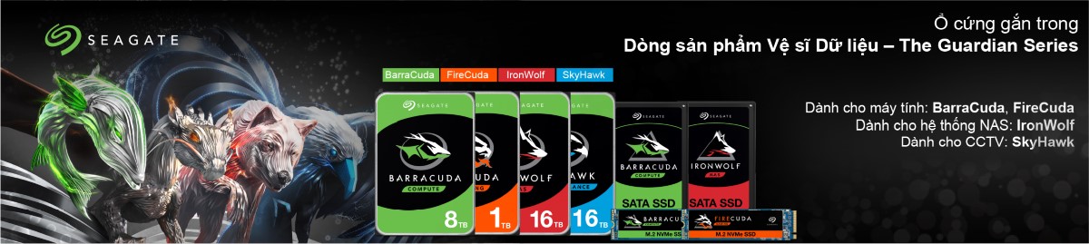 Ổ cứng HDD Seagate FireCuda 1TB