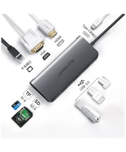 CÁP CHUYỂN ĐỔI TYPE-C USB-C 9in1 40873