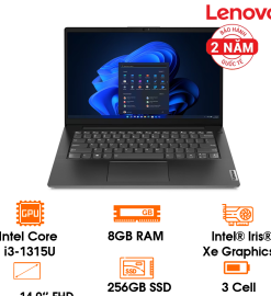 Laptop Lenovo V14 G3 - Black- 14" FHD IPS 300nits Anti-glare, Intel Core i3-1315U (V14-G4-IRU-83A0000GVN)