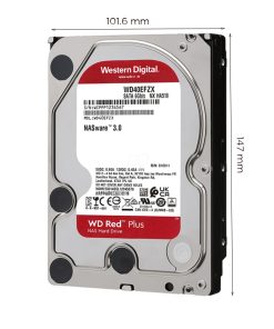 Ổ cứng HDD WD 8TB Red Plus 3.5 inch, 5640RPM, SATA, 128MB Cache (WD80EFZZ)