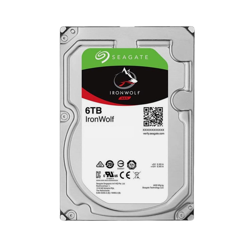 Ổ Cứng HDD Seagate IronWolf 6TB 3.5 inch Hải Phòng