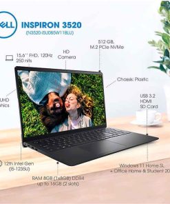 Hải Phòng Laptop Dell Inspiron 15 3520 i5U085W11BLU
