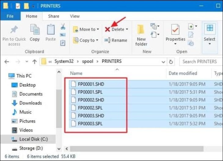 Nhấn tổ hợp phím Ctrl + A để chọn tất cả và xóa Nhấn tổ hợp phím Ctrl + A để chọn tất cả và xóa