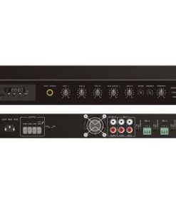 Bộ khuếch đại trộn TI-B60DTB với MP3/TUNER/Bluetooth (Đầu vào micrô Phoenix)