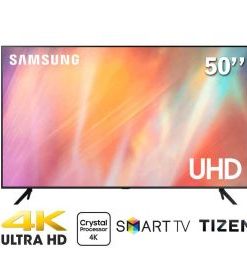 TV Samsung 50-inch AU7700 - UHD 4K, PurColor, Motion Xcelerator, Q-Symphony, Voice search
