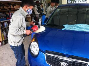 Hướng dẫn sơn xe ô tô tại nhà