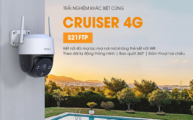 CAMERA CÓ KHE SIM 4G IP IMOU IPC-S21FTP/4G