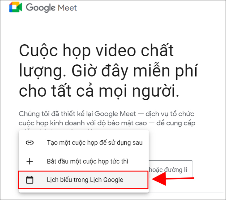 Chọn Lịch biểu trong Lịch Google Chọn Lịch biểu trong Lịch Google