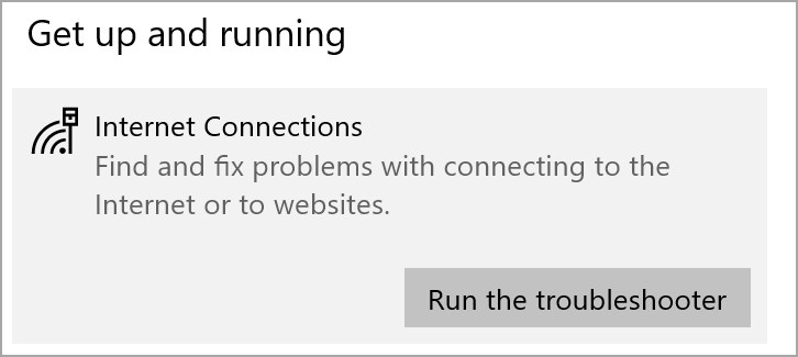Cuối cùng bạn chọn Run the troubleshooter và khởi động lại máy tính Cuối cùng bạn chọn Run the troubleshooter và khởi động lại máy tính