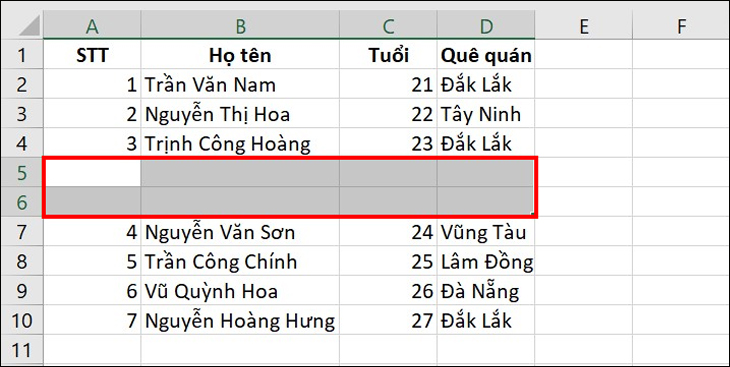 Kiểm tra kết quả Kiểm tra kết quả