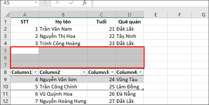 Kiểm tra kết quả Kiểm tra kết quả