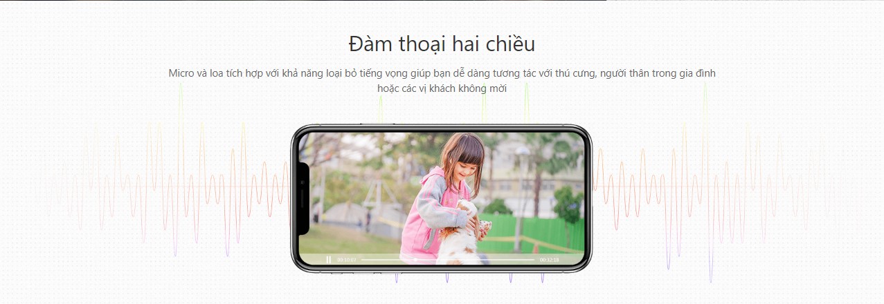 Camera IMOU IPC-S22FP/Wifi/Quét/Màu 24/7/Nhận diện con người/Zoom kỹ thuật số/Cuộc gọi 2 chiều 