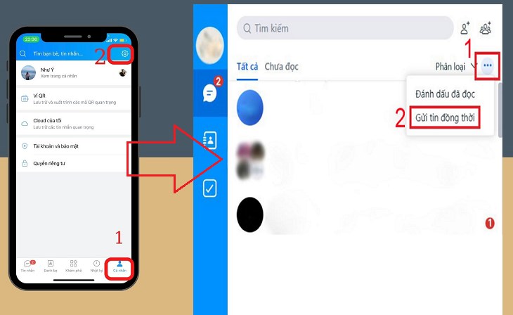 Các bước tìm chọn mục Các bước tìm chọn mục