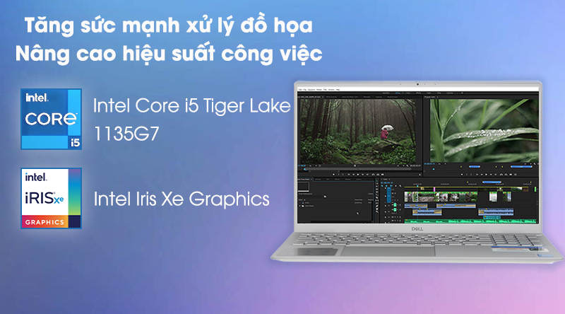 Laptop Dell Inspiron 5502 i5 (1XGR11) - Hiệu năng