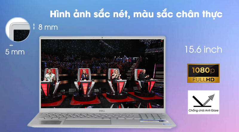 Laptop Dell Inspiron 5502 i5 (1XGR11) - Màn hình