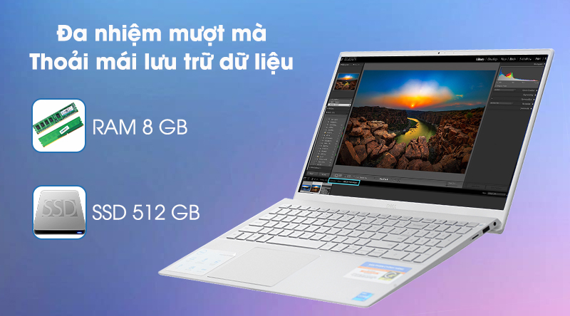 Laptop Dell Inspiron 5502 i5 (1XGR11) - RAM