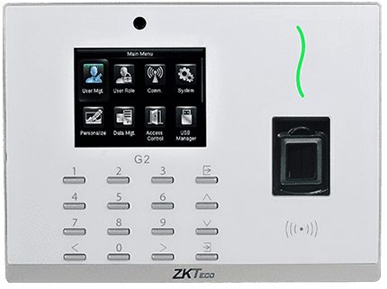 Máy chấm công vân tay ZKTECO G2 Hải Phòng