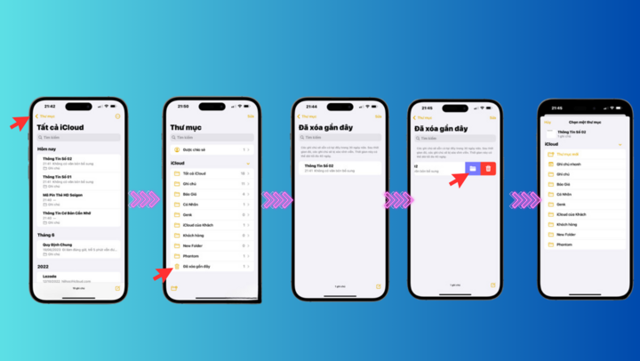 Cách khôi phục ghi chú đã xóa trên iPhone - Ảnh 2.