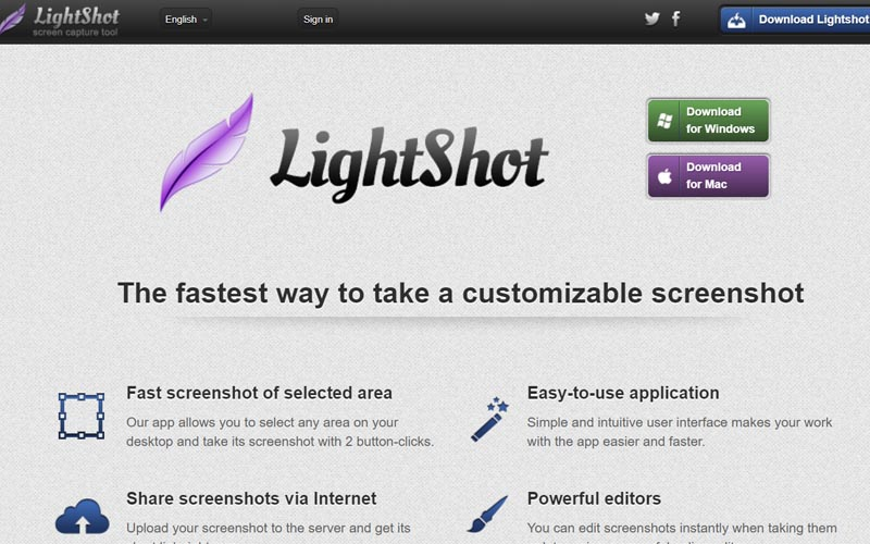 Phần mềm Lightshot chụp ảnh màn hình Windows, macOS Phần mềm Lightshot chụp ảnh màn hình Windows, macOS