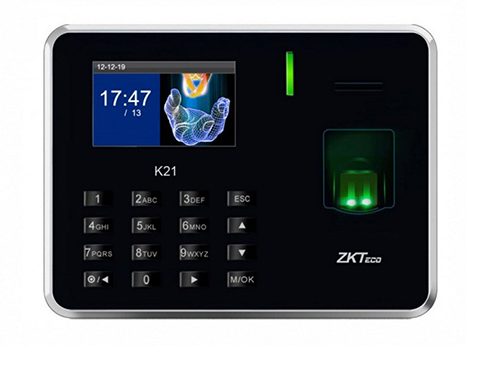 Máy chấm công ZKTECO K21 Hải Phòng
