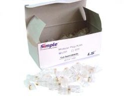 Hạt mạng LS CAT5e Modular Plug RJ45 (LS-MP-UC5E-RJ45)