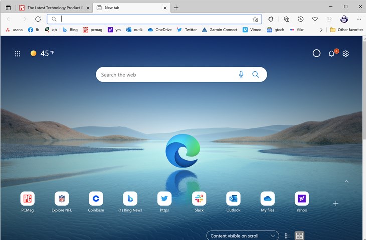  Microsoft Edge không tốn quá nhiều dung lượng như Google Chrome