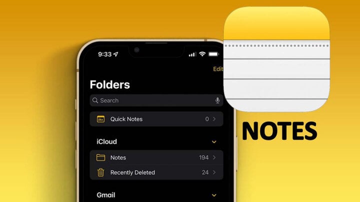 Cách khôi phục ghi chú đã xóa trên iPhone - Ảnh 1.