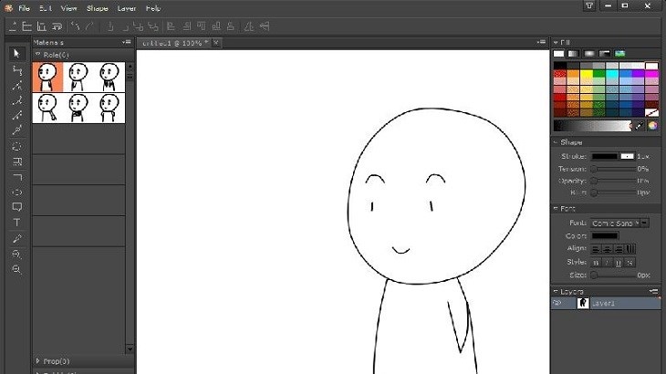 EasyComic hỗ trợ vẽ truyện tranh trực quan sinh động