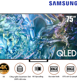 TV Samsung 75-inch Q60D - QLED 4K , 2024