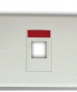 Mặt nạ 1 port Faceplate Kit Shutter COMMSCOPE (2-1427030-1)