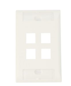 Mặt nạ 4 port Faceplate Kit COMMSCOPE (1-2111011-3)