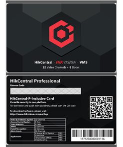 Phần mềm quản lý tập trung 32 kênh camera HIKVISION HikCentral-P-Inclusive-Global/32