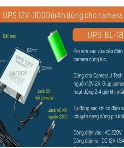 Pin sạc cho Camera Wifi J-Tech BL-1812