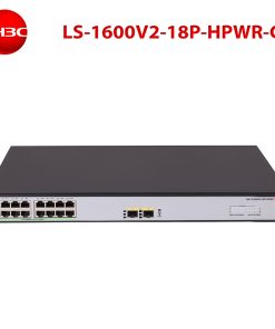 Switch PoE H3C Layer 2 18 Port Gigabit LS-1600V2-18P-HPWR-GL | Công suất PoE 240W