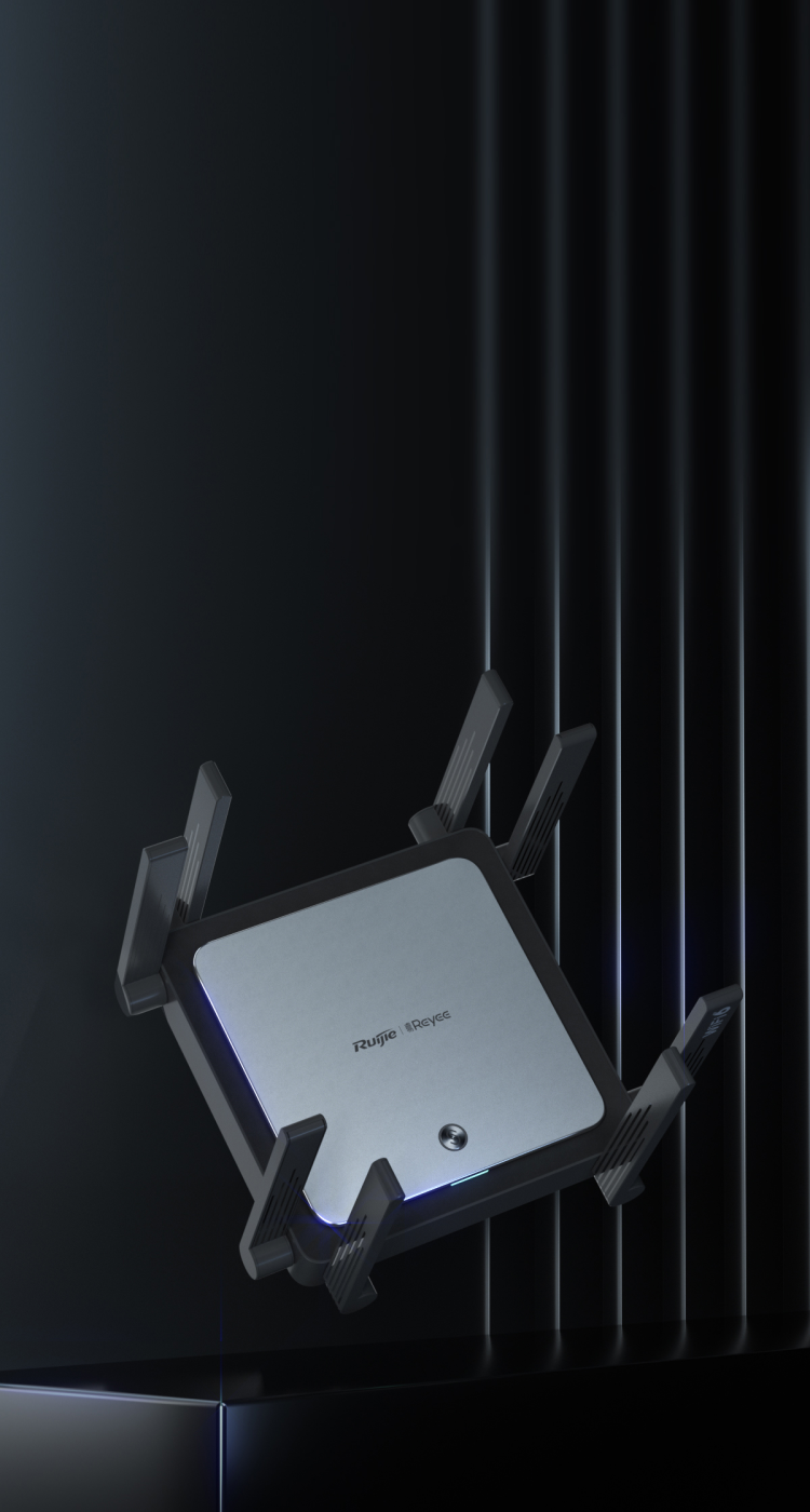 Bộ định tuyến Gigabit băng tần kép Wi-Fi 6 RG-EW3200GX PRO 3200M