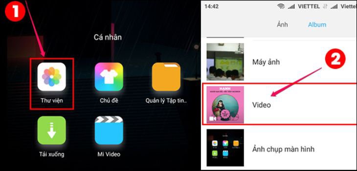 Để xem video đã tải về nhấn vào biểu tượng (...) ở góc trên bên phải màn hình. Sau đó chọn Trình quản lý tải xuống Để xem video đã tải về nhấn vào biểu tượng (...) ở góc trên bên phải màn hình. Sau đó chọn Trình quản lý tải xuống