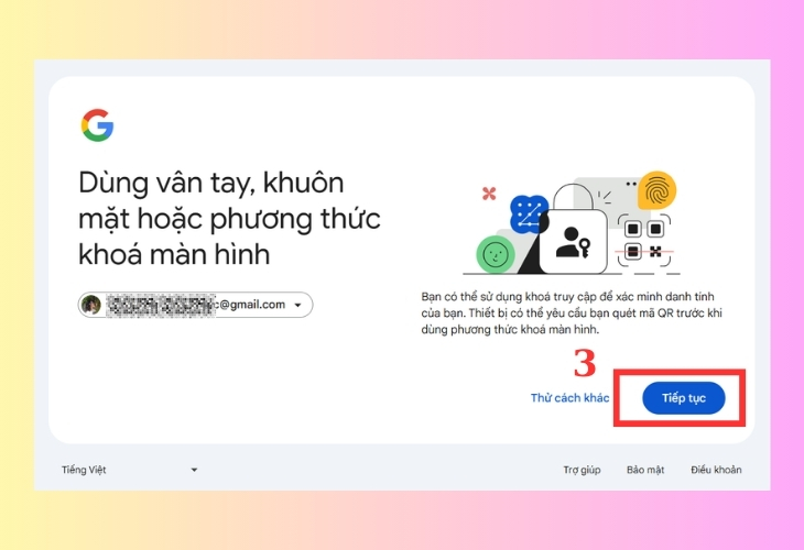 Xác thực theo hướng dẫn của Google
